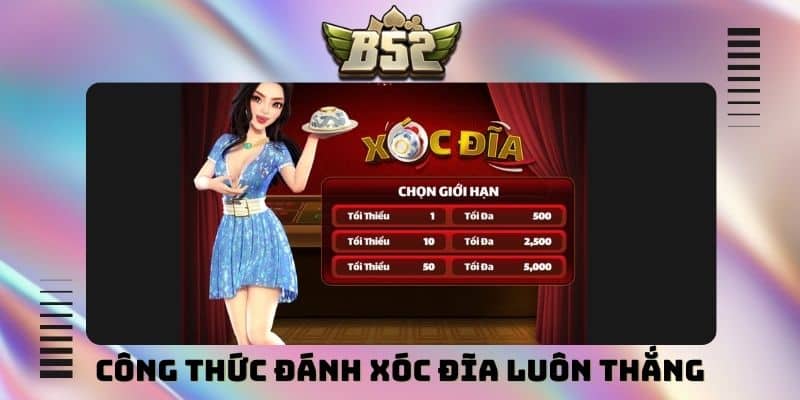 công thức đánh xóc đĩa luôn thắng